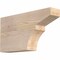Ekena Millwork Monterey Smooth Rafter Tail, Douglas Fir, 3 1/2"W x 10"H x 18"L RFT04X10X18MON00SDF - alternate 1